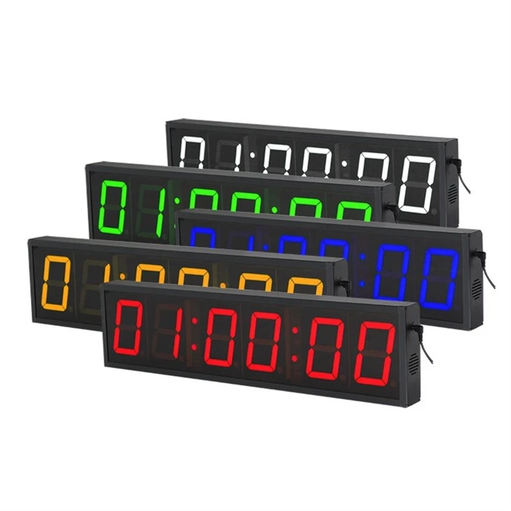 Hot Sale 6 Digits LED Countdown Clock Timer
