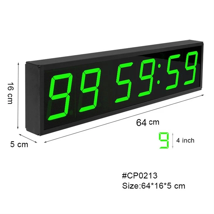 Hot Sale 6 Digits LED Countdown Clock Timer